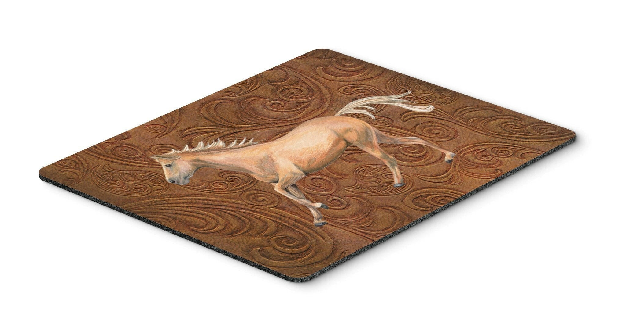 Horse Mouse Pad, Heat Resistant Trivet Hot Pad , Non Slip Rubber Desk Mat, Kitchen Counter Protector, Home Office Decor Gift