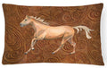 Horse Decorative Throw Pillow 12x16 Indoor Outdoor Accent Cushion, Fabric Cover with Insert for Sofa, Bed, Porch & Living Room