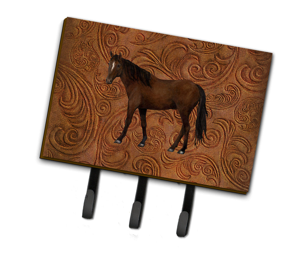 Horse Leash or Key Holder Wall Hooks, Coat Rack Wall Mount, for Hanging Keys, Towels, Aprons, Leashes