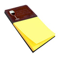 The best wines are the ones we drink with friends Watercolor Sticky Note Holder Refillable Dispenser Desk Accessory 3x3 Pad Gift
