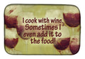 I cook with wine Dish Drying Mat Absorbent Dish Drying Mat Pad for Kitchen Counter Dish Drainer Mat for Countertop, 14 x 21", Multicolor