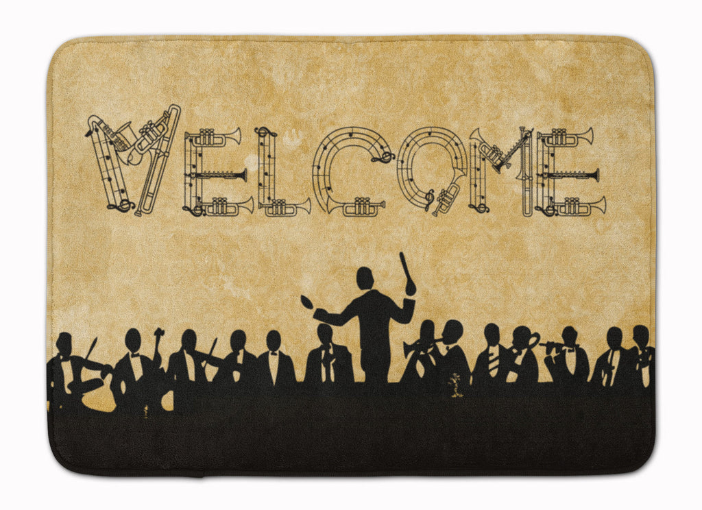 Welcome Symphony Memory Foam Kitchen Mat Machine Washable Anti-Fatigue Cushion Comfort Bath or Kitchen Rug