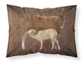 Cow Momma and Baby Standard Pillowcase Lightweight Super Soft Easy Care Decorative Artwork Pillowcase, Standard