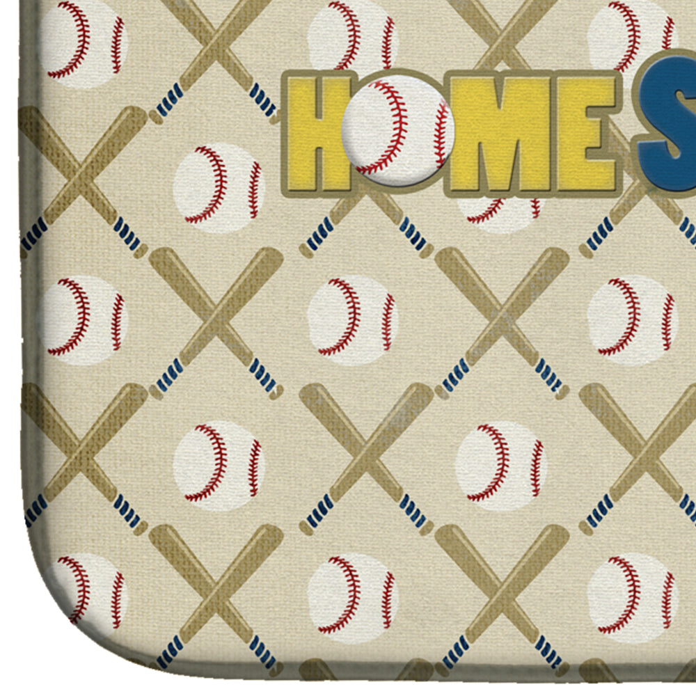 Home Sweet Home Dish Drying Mat Absorbent Dish Drying Mat Pad for Kitchen Counter Dish Drainer Mat for Countertop, 14 x 21", Multicolor
