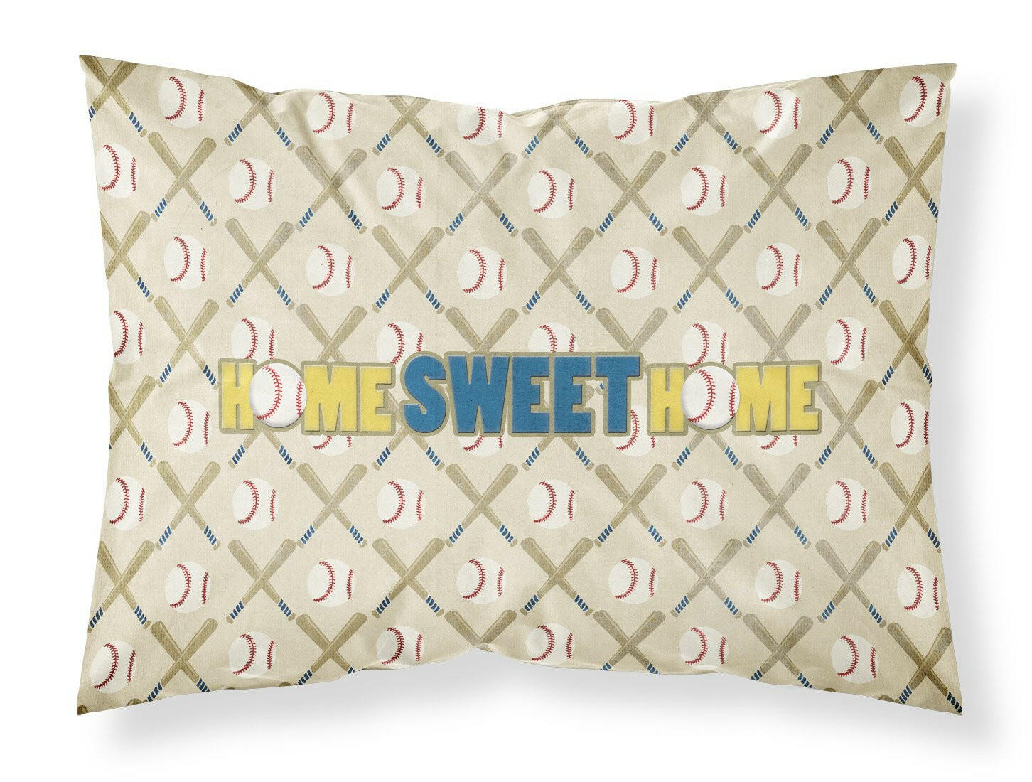 Home Sweet Home Standard Pillowcase Lightweight Super Soft Easy Care Decorative Artwork Pillowcase, Standard