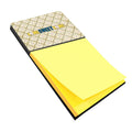Home Sweet Home Watercolor Sticky Note Holder Refillable Dispenser Desk Accessory 3x3 Pad Gift