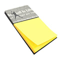 Baseball is Life Watercolor Sticky Note Holder Refillable Dispenser Desk Accessory 3x3 Pad Gift
