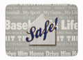 Safe at Home Memory Foam Kitchen Mat Machine Washable Anti-Fatigue Cushion Comfort Bath or Kitchen Rug