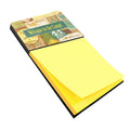 Welcome to the Camp Watercolor Sticky Note Holder Refillable Dispenser Desk Accessory 3x3 Pad Gift