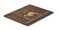 Welcome to the Ranch with the Cow and Baby Mouse Pad, Heat Resistant Trivet Hot Pad , Non Slip Rubber Desk Mat, Kitchen Counter Protector, Home Office Decor Gift