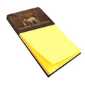 Welcome to the Ranch with the Cow and Baby Watercolor Sticky Note Holder Refillable Dispenser Desk Accessory 3x3 Pad Gift