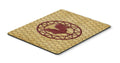 Rooster Chicken Coop Mouse Pad, Heat Resistant Trivet Hot Pad , Non Slip Rubber Desk Mat, Kitchen Counter Protector, Home Office Decor Gift