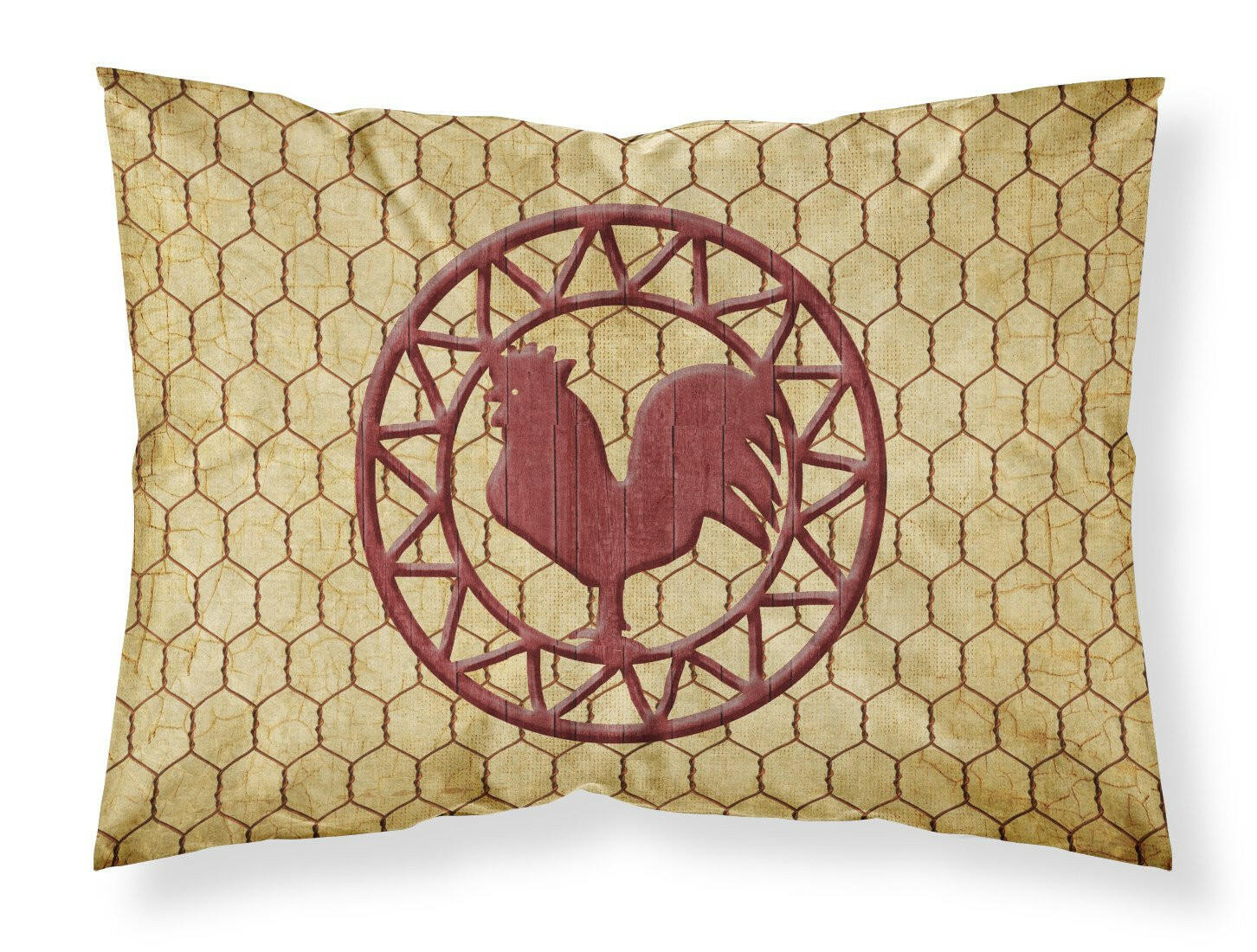 Rooster Chicken Coop Standard Pillowcase Lightweight Super Soft Easy Care Decorative Artwork Pillowcase, Standard