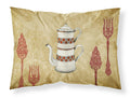 Teapot Welcome Standard Pillowcase Lightweight Super Soft Easy Care Decorative Artwork Pillowcase, Standard