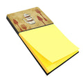 Teapot Welcome Watercolor Sticky Note Holder Refillable Dispenser Desk Accessory 3x3 Pad Gift