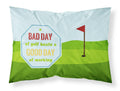 A Bad Day at Golf Standard Pillowcase Lightweight Super Soft Easy Care Decorative Artwork Pillowcase, Standard