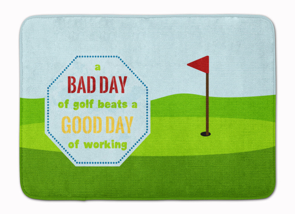 A Bad Day at Golf Memory Foam Kitchen Mat Machine Washable Anti-Fatigue Cushion Comfort Bath or Kitchen Rug