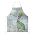 Pelican Watercolor Apron Cooking Kitchen Server Baking Crafts Gardening for Adult Women Men, Unisex, Large, Multicolor