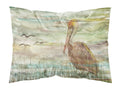 Brown Pelican Sunset Standard Pillowcase Lightweight Super Soft Easy Care Decorative Artwork Pillowcase, Standard