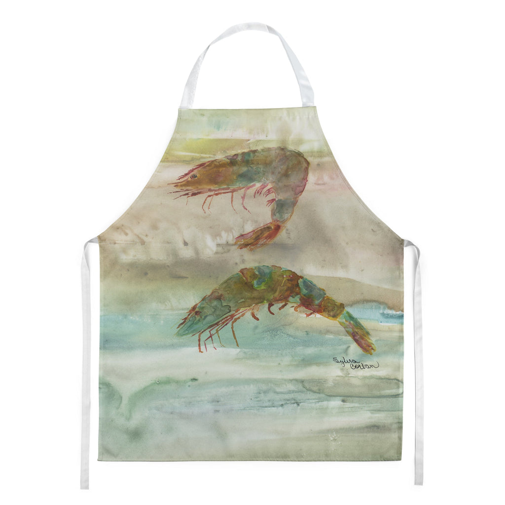 Shrimp Sunset Apron Cooking Kitchen Server Baking Crafts Gardening for Adult Women Men, Unisex, Large, Multicolor