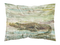 Alligator Sunset Standard Pillowcase Lightweight Super Soft Easy Care Decorative Artwork Pillowcase, Standard