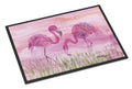 Flamingos Doormat Indoor Outdoor 18H X 27W Front Door Mat Rugs for Entryway, Non Slip Washable