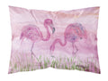 Flamingos Standard Pillowcase Lightweight Super Soft Easy Care Decorative Artwork Pillowcase, Standard