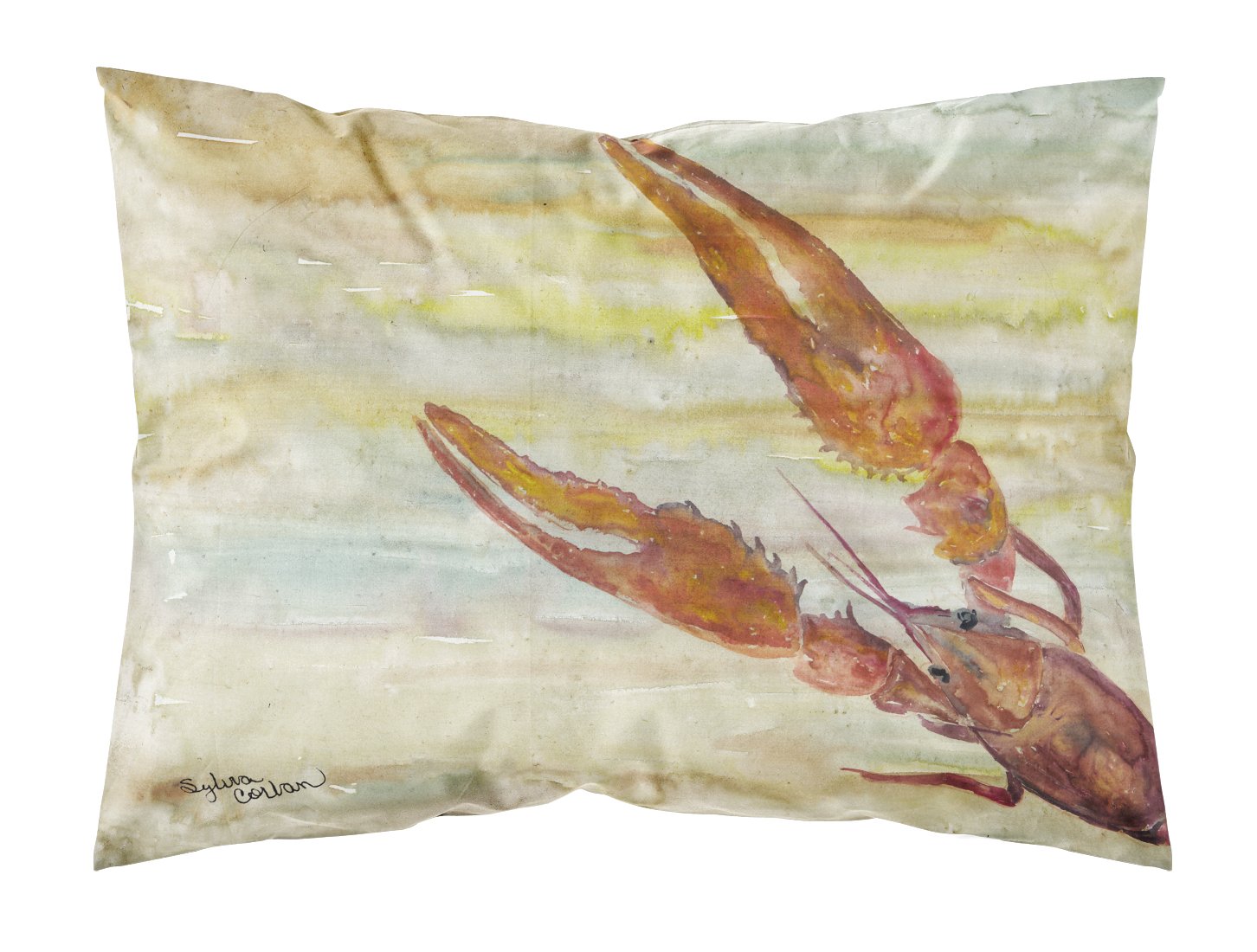 Crawfish Yellow Sky Standard Pillowcase Lightweight Super Soft Easy Care Decorative Artwork Pillowcase, Standard