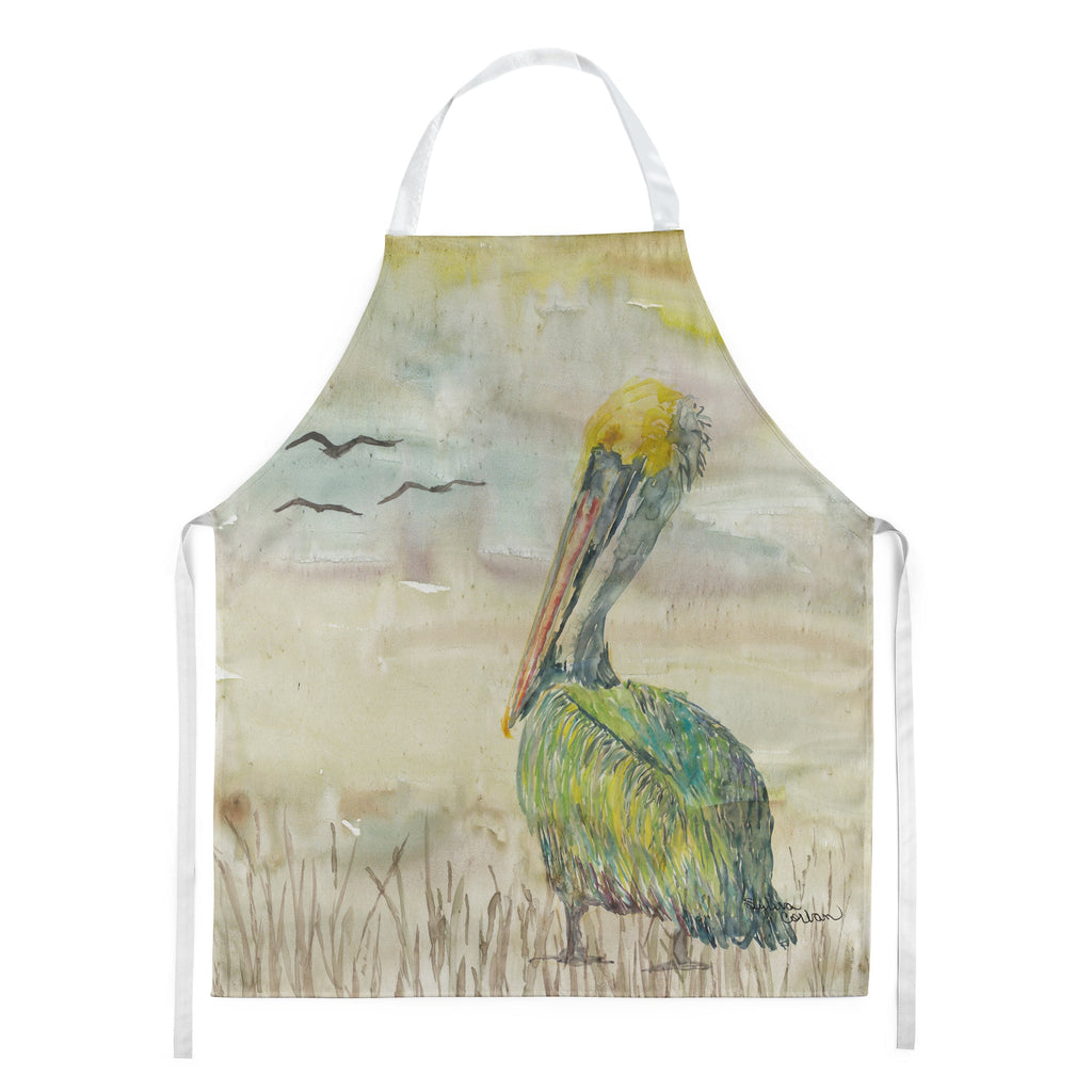 Pelican Yellow Sky Apron Cooking Kitchen Server Baking Crafts Gardening for Adult Women Men, Unisex, Large, Multicolor