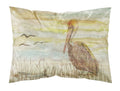 Brown Pelican Yellow Sky Standard Pillowcase Lightweight Super Soft Easy Care Decorative Artwork Pillowcase, Standard