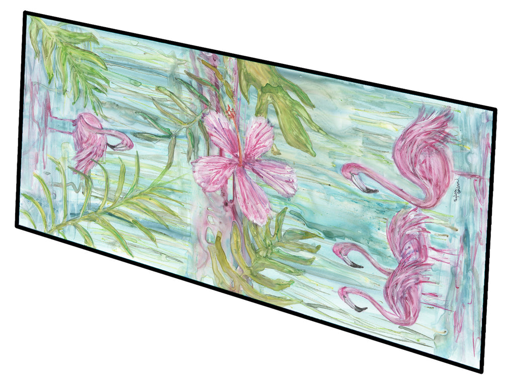 Flamingos Runner Mat 28x58 Front Door Mat Indoor Outdoor Rugs for Entryway Hallway Foyer Non Slip Washable Wide Doormat