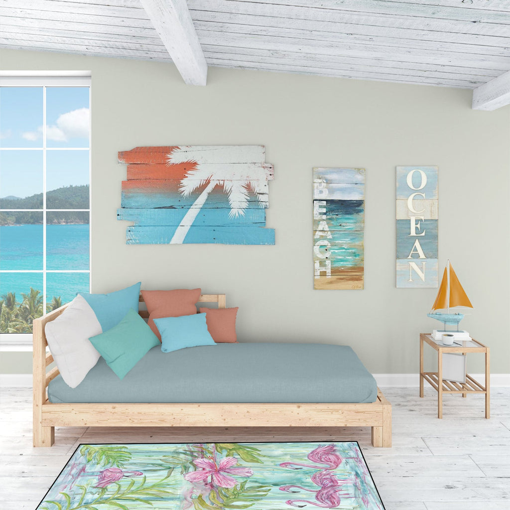 Flamingos Runner Mat 28x58 Front Door Mat Indoor Outdoor Rugs for Entryway Hallway Foyer Non Slip Washable Wide Doormat