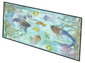Mermaids Runner Mat 28x58 Front Door Mat Indoor Outdoor Rugs for Entryway Hallway Foyer Non Slip Washable Wide Doormat