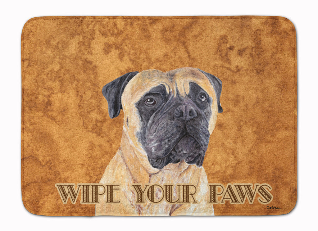 Mastiff Wipe your Paws Memory Foam Kitchen Mat Machine Washable Anti-Fatigue Cushion Comfort Bath or Kitchen Rug
