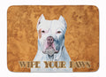 Pit Bull Wipe your Paws Memory Foam Kitchen Mat Machine Washable Anti-Fatigue Cushion Comfort Bath or Kitchen Rug