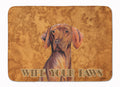 Vizsla Wipe your Paws Memory Foam Kitchen Mat Machine Washable Anti-Fatigue Cushion Comfort Bath or Kitchen Rug
