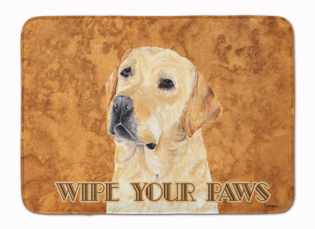 Labrador Wipe your Paws Memory Foam Kitchen Mat Machine Washable Anti-Fatigue Cushion Comfort Bath or Kitchen Rug