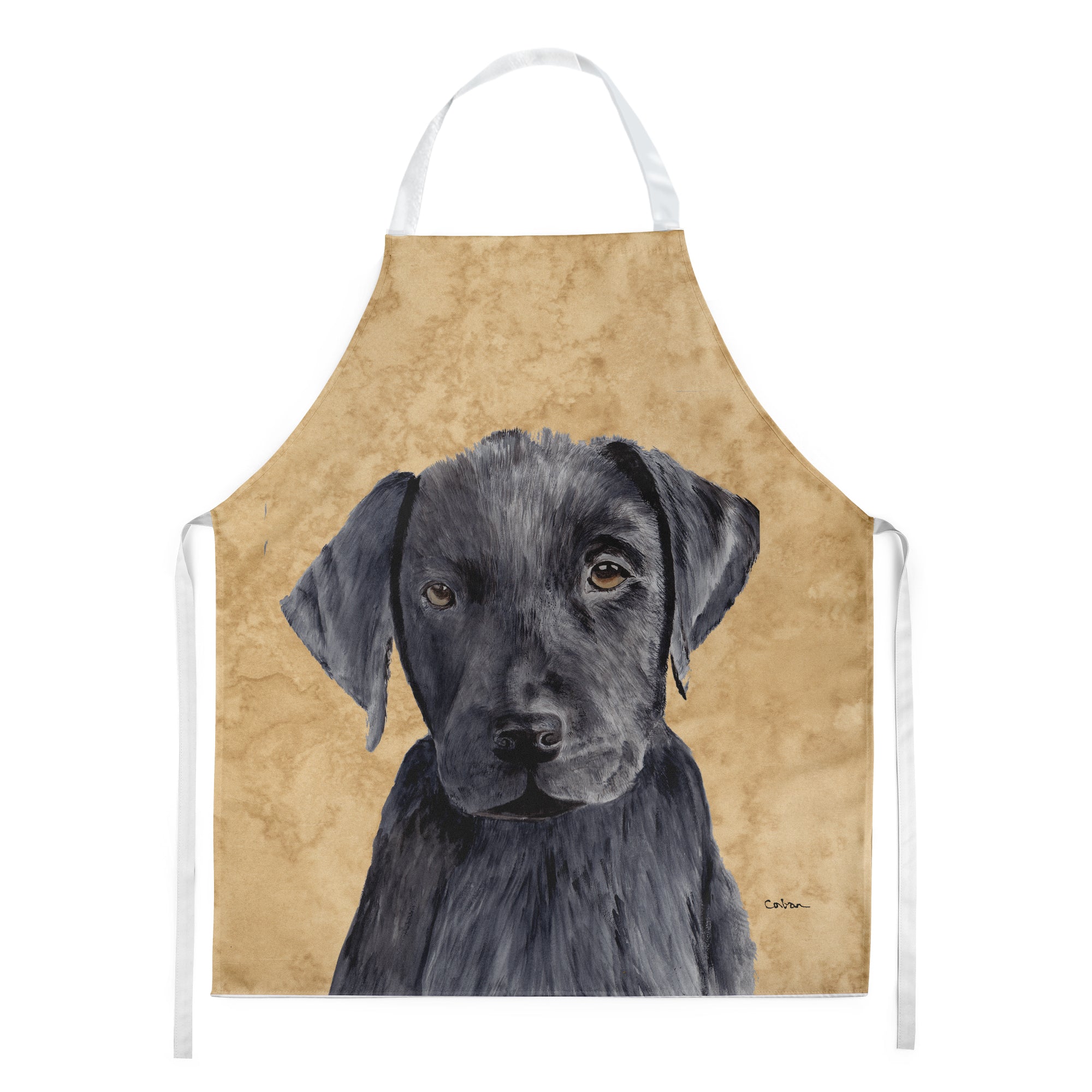 Labrador Wipe your Paws Apron Cooking Kitchen Server Baking Crafts Gardening for Adult Women Men, Unisex, Large, Multicolor