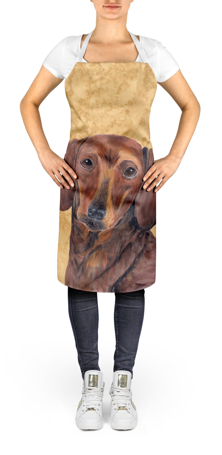Dachshund Wipe your Paws Apron Cooking Kitchen Server Baking Crafts Gardening for Adult Women Men, Unisex, Large, Multicolor