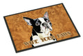 Boston Terrier Wipe your Paws Doormat Indoor Outdoor 24H X 36W Front Door Mat Rugs for Entryway, Non Slip Washable Low Pile,