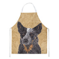 Australian Cattle Dog Wipe your Paws Apron Cooking Kitchen Server Baking Crafts Gardening for Adult Women Men, Unisex, Large, Multicolor