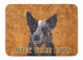Australian Cattle Dog Wipe your Paws Memory Foam Kitchen Mat Machine Washable Anti-Fatigue Cushion Comfort Bath or Kitchen Rug