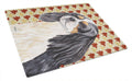 Cavalier Spaniel Fall Leaves Portrait Cutting Board Tempered Glass Kitchen Cutting Surface, Heat Resistant Chopping, Non-Slip Feet, Food Prep & Serving