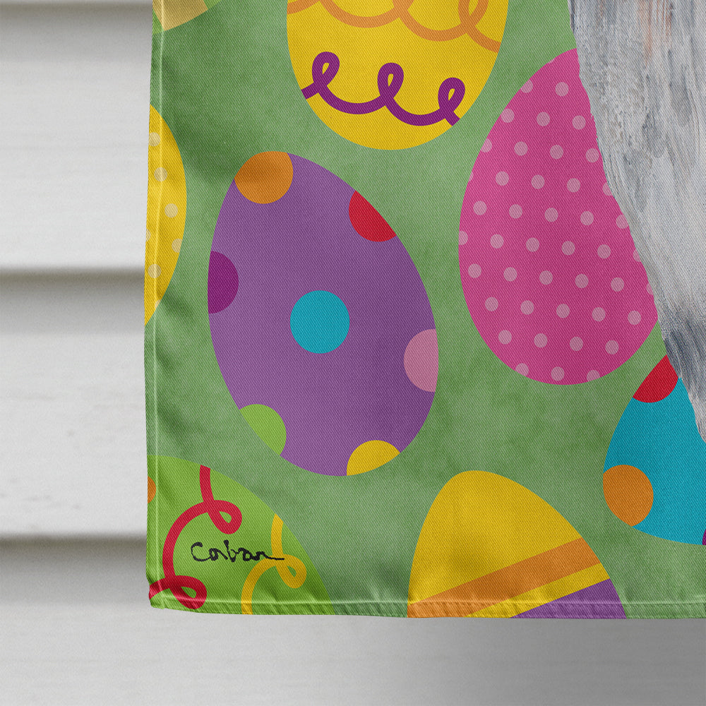Beagle Easter Eggtravaganza House Flag 28x40 Porch Sleeve Pole Decorative Outside Yard Banner Artwork Wall Hanging, Polyester