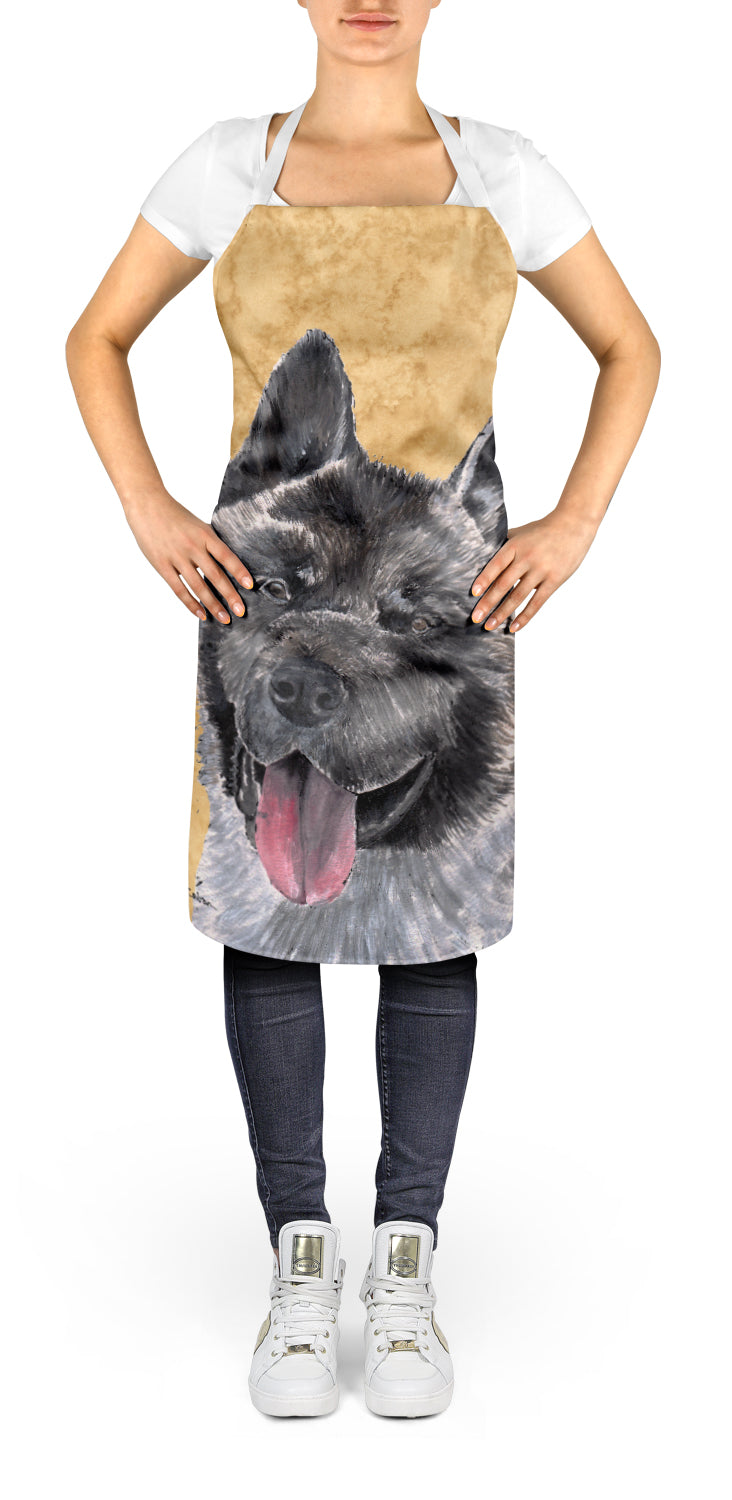Akita Wipe your Paws Apron Cooking Kitchen Server Baking Crafts Gardening for Adult Women Men, Unisex, Large, Multicolor