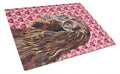 Boykin Spaniel Hearts and Love Cutting Board Tempered Glass Kitchen Cutting Surface, Heat Resistant Chopping, Non-Slip Feet, Food Prep & Serving