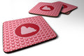 Foam Coasters Set of 4 Cup Coasters for Indoor Outdoor, Tabletop Protection, Anti Slip, Mouse pad Material