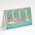 Greeting Cards Pack of 8 Blank Cards with Envelopes Whimsical A7 Size 5x7