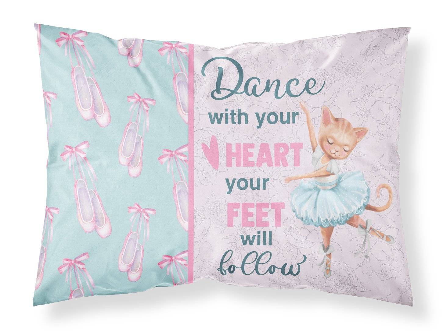 Standard Pillowcase Lightweight Super Soft Easy Care Decorative Artwork Pillowcase, Standard