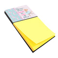 Watercolor Sticky Note Holder Refillable Dispenser Desk Accessory 3x3 Pad Gift